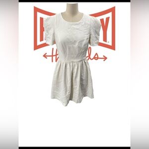 Black Halo Cream Puff Sleeve Blouse